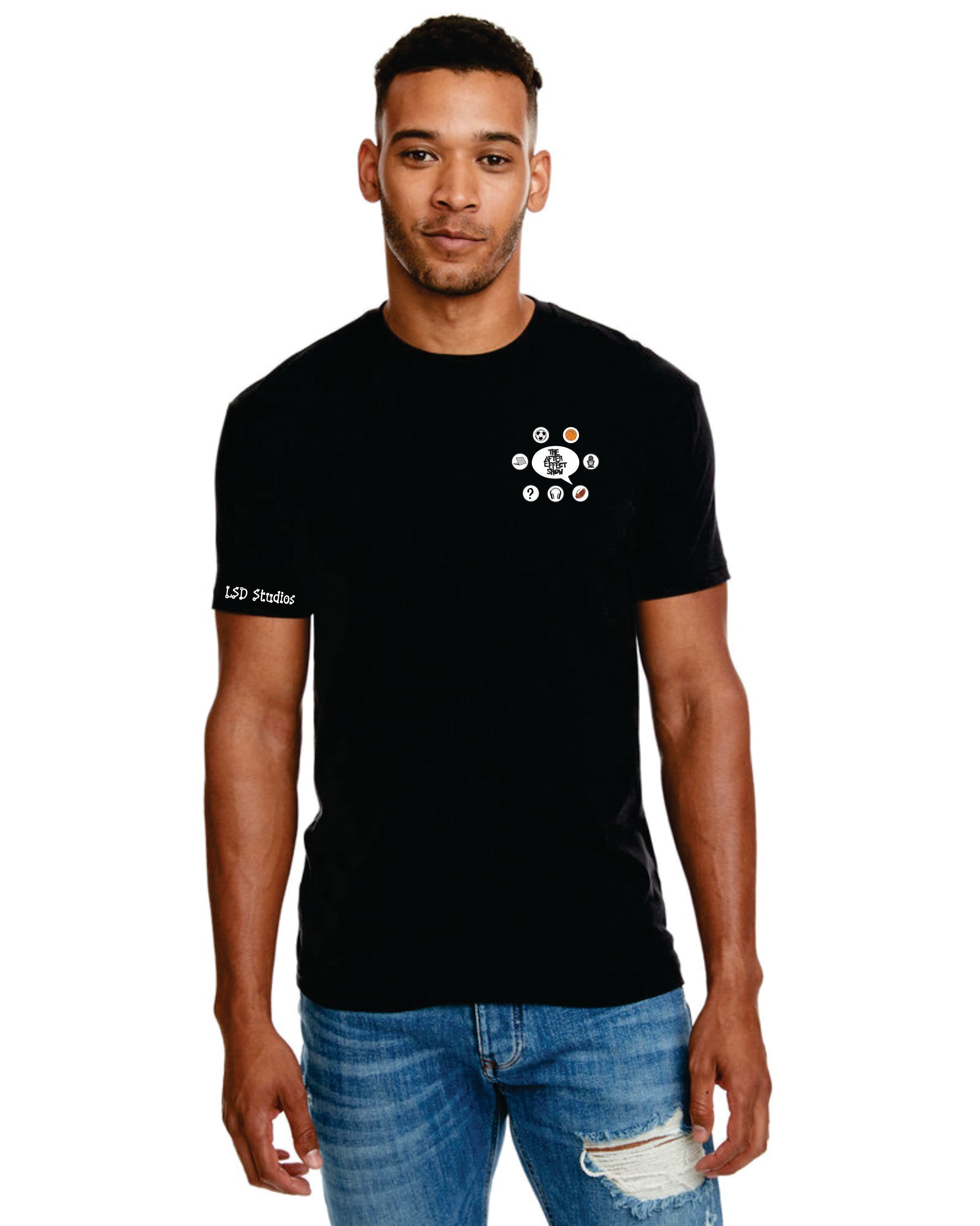 TAE short sleeve t-shirt in black
